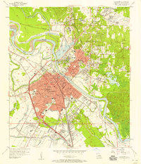Alexandria 1957 topographic map thumbnail