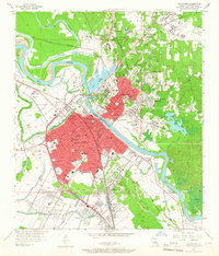 Alexandria 1957 topographic map thumbnail