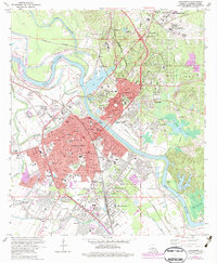 Alexandria 1972 topographic map thumbnail