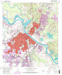 Alexandria 1972 topographic map thumbnail
