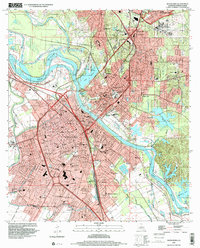 Alexandria 1998 topographic map thumbnail