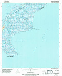 Alligator Point 1994 topographic map thumbnail