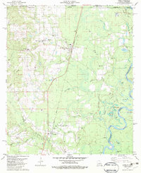 Angie 1982 topographic map thumbnail