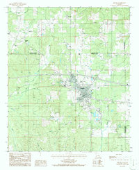 Arcadia 1986 topographic map thumbnail