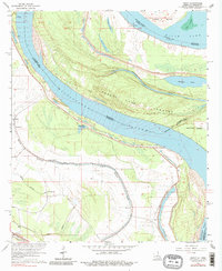 Ashly 1963 topographic map thumbnail