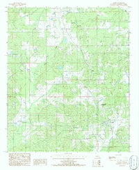 Athens 1986 topographic map thumbnail