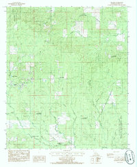Atlanta 1984 topographic map thumbnail