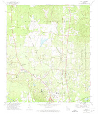 Ball 1972 topographic map thumbnail