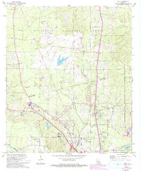 Ball 1972 topographic map thumbnail