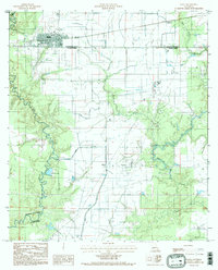 Basile 1985 topographic map thumbnail
