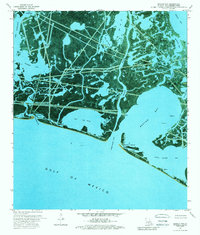 Bastian Bay 1973 topographic map thumbnail