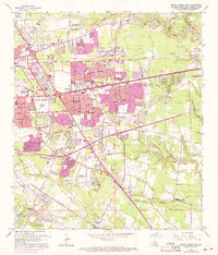 Baton Rouge East 1963 topographic map thumbnail