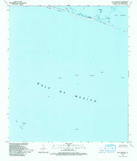 Bay Coquette 1993 topographic map thumbnail