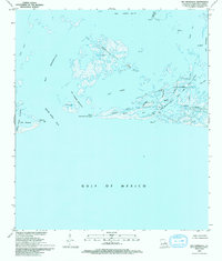 Bay Ronquille 1993 topographic map thumbnail