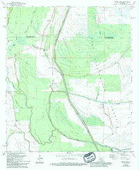 Bayou Jack 1969 topographic map thumbnail