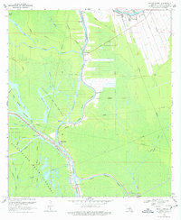 Bayou Sorrel 1969 topographic map thumbnail