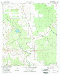 Beggs 1983 topographic map thumbnail