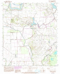 Belle D'Eau 1983 topographic map thumbnail
