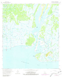Belle Isle 1966 topographic map thumbnail