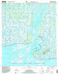 Belle Isle 1998 topographic map thumbnail