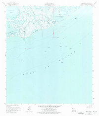 Belle Pass 1953 topographic map thumbnail
