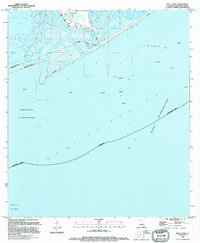 Belle Pass 1994 topographic map thumbnail