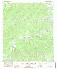 Belmont 1988 topographic map thumbnail