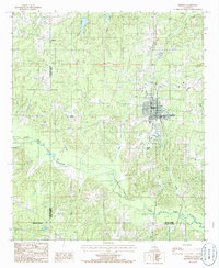 Bernice 1985 topographic map thumbnail