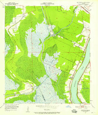Bertrandville 1951 topographic map thumbnail
