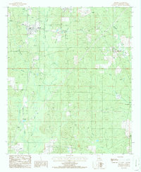 Bienville 1986 topographic map thumbnail
