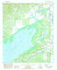Bird Island Point 1985 topographic map thumbnail