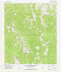 Birds Creek 1974 topographic map thumbnail