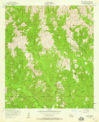 Birds Creek 1954 topographic map thumbnail