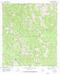 Birds Creek 1974 topographic map thumbnail