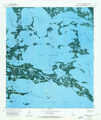 Black Bay North 1973 topographic map thumbnail