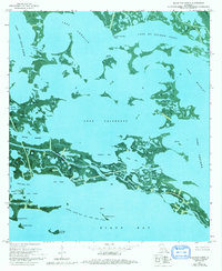 Black Bay North 1973 topographic map thumbnail