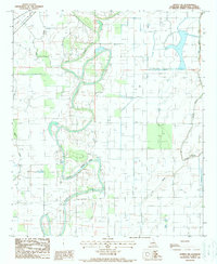 Bonita SW 1988 topographic map thumbnail