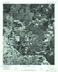 Bossier City NW topographic map thumbnail