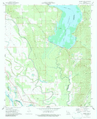 Bossier Point 1972 topographic map thumbnail