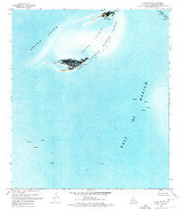 Breton Islands 1971 topographic map thumbnail