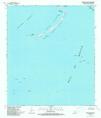 Breton Islands 1993 topographic map thumbnail