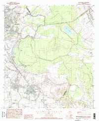 Broussard 1983 topographic map thumbnail