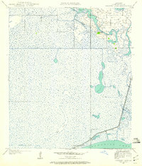 Browns Lake 1934 topographic map thumbnail