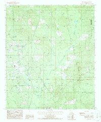 Bryceland 1986 topographic map thumbnail