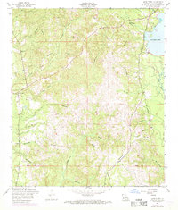 Burr Ferry 1954 topographic map thumbnail