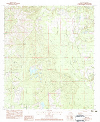 Bush 1983 topographic map thumbnail