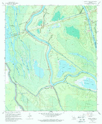 Butte La Rose 1968 topographic map thumbnail