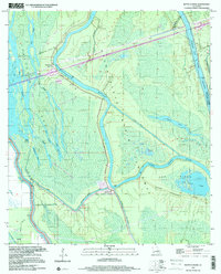 Butte La Rose 1999 topographic map thumbnail