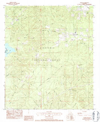 Calvin 1983 topographic map thumbnail