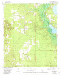 Carterville 1981 topographic map thumbnail